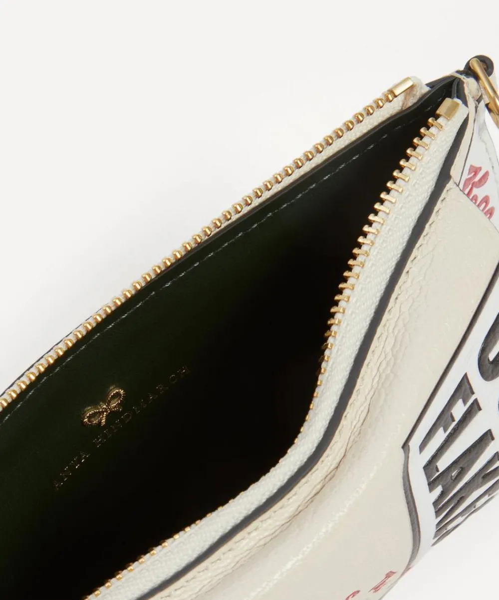 Anya Hindmarch Travel Accessories^Corn Flakes Zip Phone Pouch on Strap