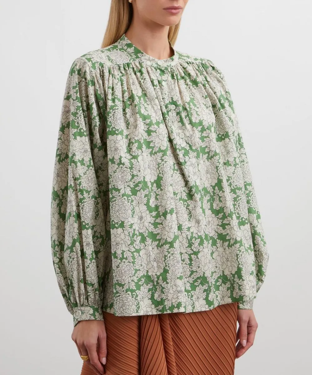 Liberty Tops^Costume Boho Shirt