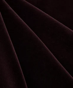 Liberty Interiors Furnishing Fabrics^Cotton Velvet in Brinjal