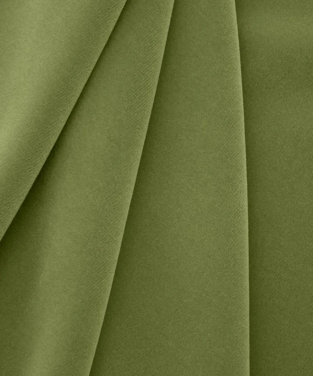 Liberty Interiors Furnishing Fabrics^Cotton Velvet in Fern