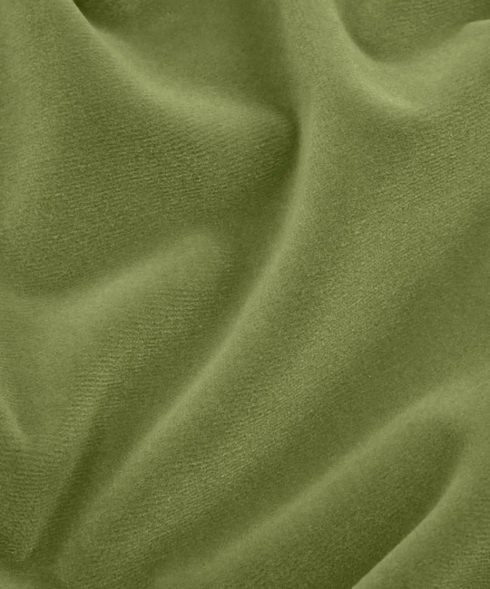Liberty Interiors Furnishing Fabrics^Cotton Velvet in Fern