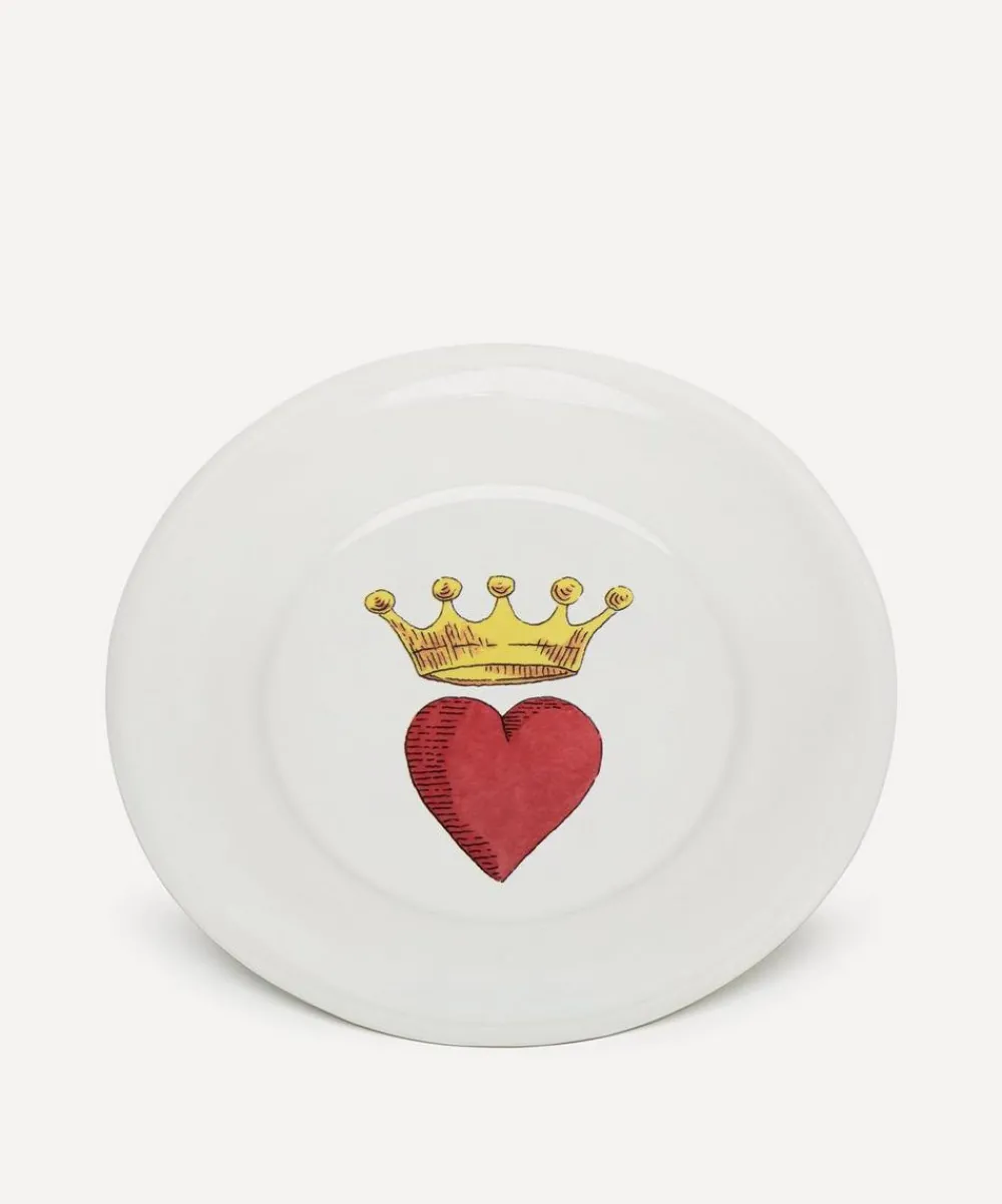 Marin Montagut Tableware^Crowned Heart Standard Plate