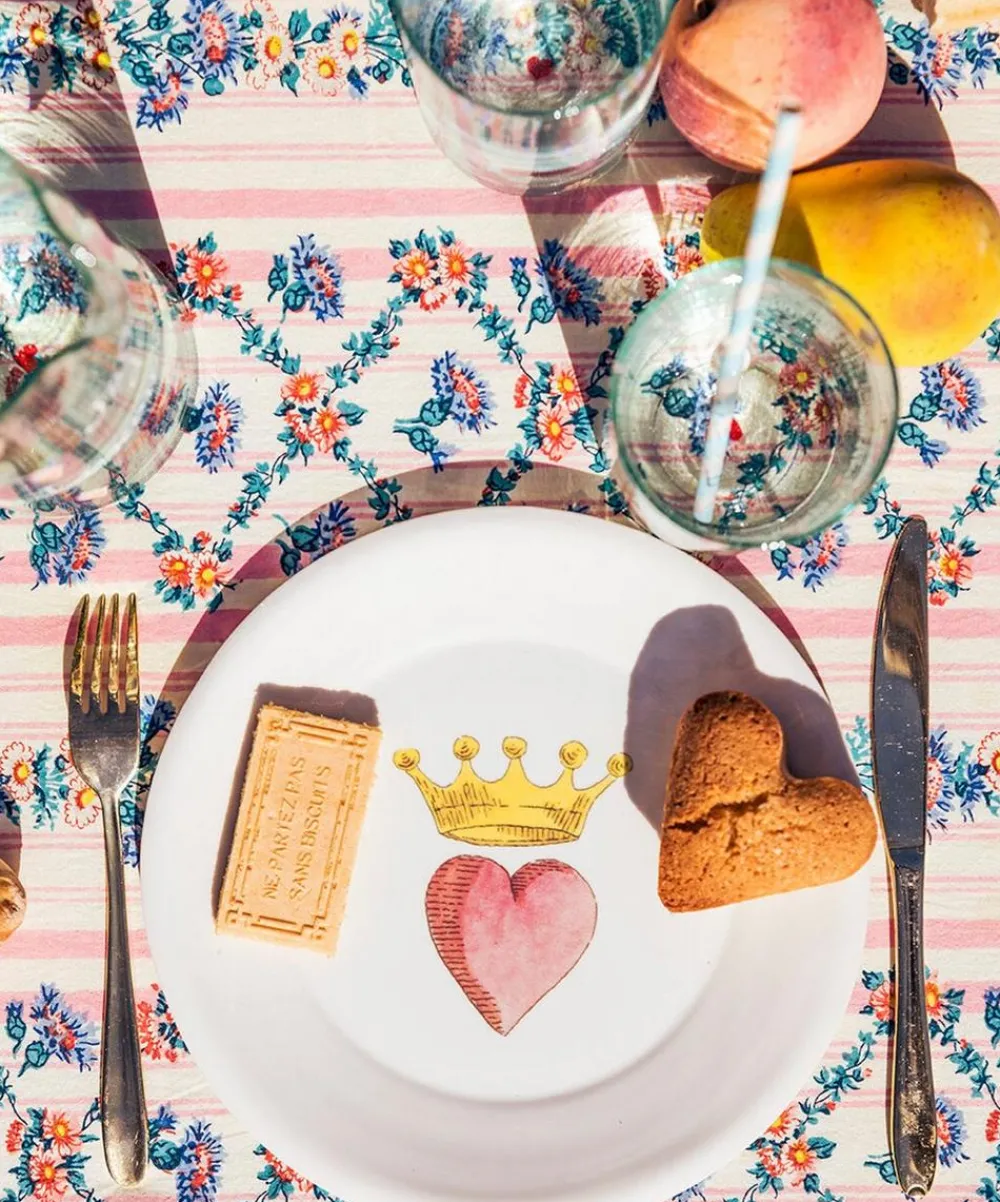 Marin Montagut Tableware^Crowned Heart Standard Plate