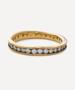 Satomi Kawakita Rings|Rings^18ct Gold Absolute White Diamond Band Ring