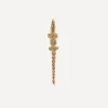 Bibi van der Velden Earrings|Earrings^18ct Gold Alligator Vertebrae Bite Drop Earring