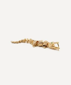 Bibi van der Velden Earrings|Earrings^18ct Gold Alligator Vertebrae Bite Drop Earring
