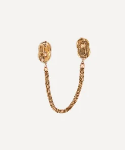 Kojis Charms & Pendants|Charms & Pendants^14ct Gold Antique Enamel and Diamond Cloak Brooches
