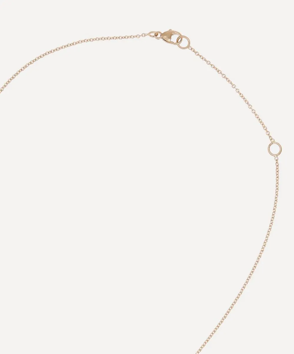 Brooke Gregson Necklaces|Necklaces^14ct Gold Aquarius Astrology Diamond Necklace