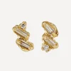 Ellis Mhairi Cameron Earrings|Earrings^14ct Gold Armach Diamond Scatter Stud Earrings