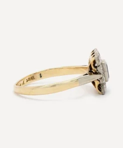 Kojis Rings|Rings^18ct Gold Art Deco Sapphire and Diamond Ring