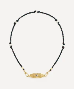 Marie Lichtenberg Necklaces^14ct Gold Baby Evil Eye Locket Necklace
