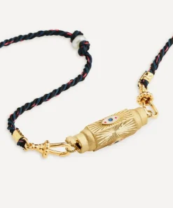 Marie Lichtenberg Necklaces^14ct Gold Baby Evil Eye Locket Necklace