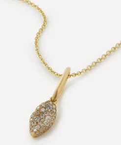 Nada Ghazal Necklaces|Necklaces^18ct Gold Baby Malak Ice Original Marquise Pendant Necklace