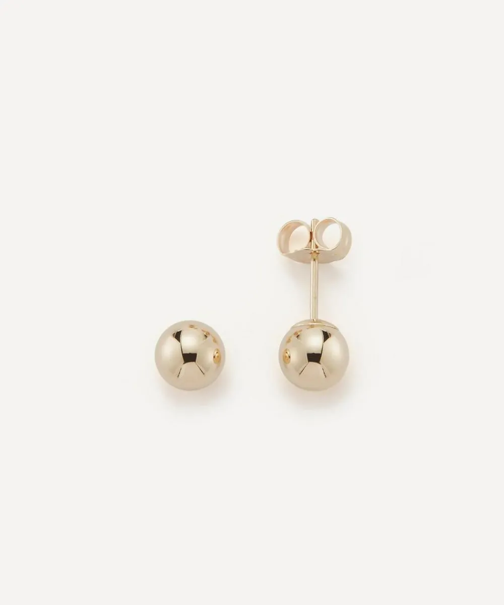 Mateo Earrings|Earrings^14ct Gold Ball Stud Earrings