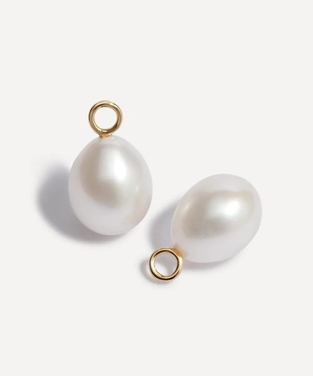 Annoushka Earrings|Earrings^18ct Gold Baroque Pearl Earring Drops