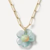 Sophie Joanne Charms & Pendants|Charms & Pendants^14ct Gold Big Island Flower Pendant