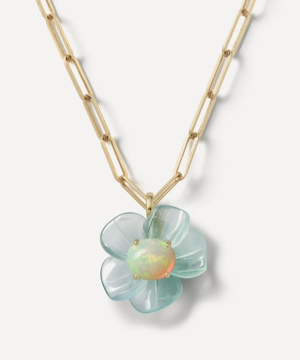 Sophie Joanne Charms & Pendants|Charms & Pendants^14ct Gold Big Island Flower Pendant