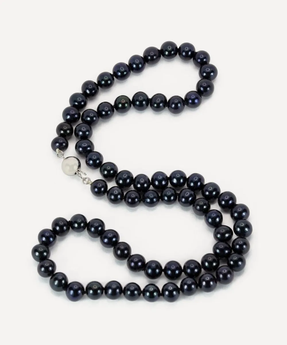 Kojis Necklaces|Necklaces^18ct Gold Black Pearl Necklace