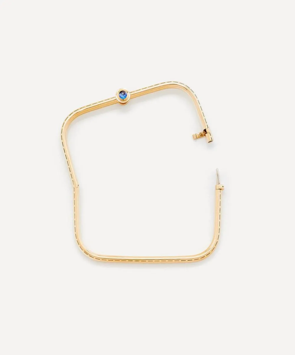 Yvonne Léon Bracelets|Bracelets^9ct Gold Blue Sapphire Bangle Bracelet
