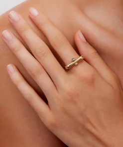 Yvonne Léon Rings|Rings^9ct Gold Blue Sapphire Ring