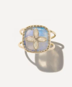 Pascale Monvoisin Rings|Rings^9ct Gold Bowie N°2 Moonstone Ring