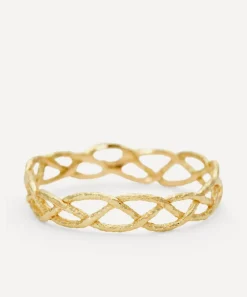 Satomi Kawakita Rings|Rings^18ct Gold Braided Eternity Ring
