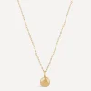 Dinny Hall Necklaces^9ct Gold Button Locket Necklace