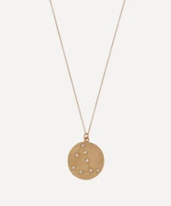 Brooke Gregson Necklaces^14ct Gold Capricorn Astrology Diamond Necklace