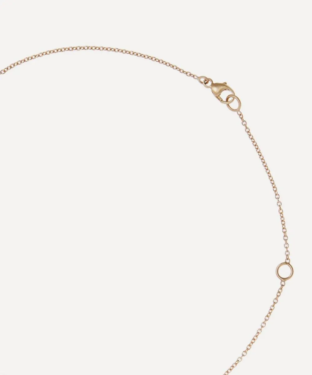 Brooke Gregson Necklaces^14ct Gold Capricorn Astrology Diamond Necklace