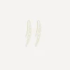 Satomi Kawakita Earrings|Earrings^18ct Gold Cascading White Pearl Drop Earrings
