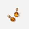 Annoushka Earrings|Earrings^14ct Gold Citrine Earring Drops