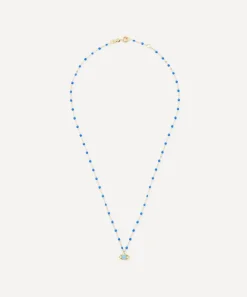 Gigi Clozeau Necklaces|Necklaces^18ct Gold Classic Evil Eye Bead Necklace