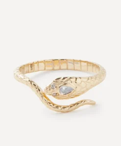 Celine Daoust Rings|Rings^14ct Gold Cobra Diamond Ring