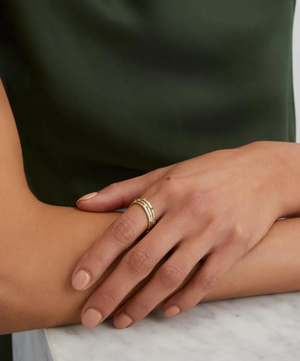 Liberty Rings|Rings^9ct Gold Constellation Diamond Ring