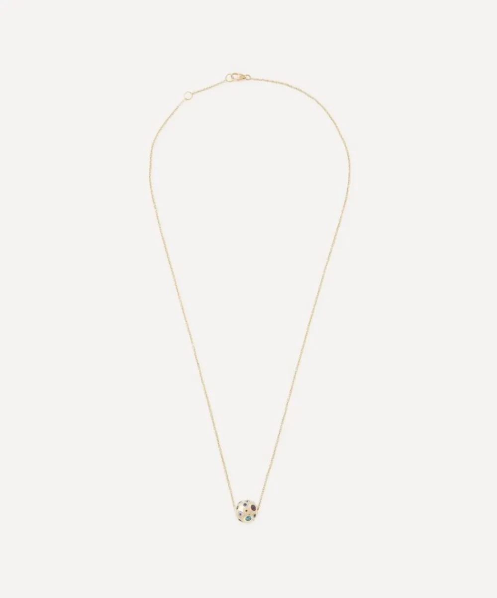 Liberty Necklaces|Necklaces^9ct Gold Constellation Multicoloured Nanostone Pendant Necklace