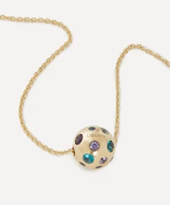 Liberty Necklaces|Necklaces^9ct Gold Constellation Multicoloured Nanostone Pendant Necklace