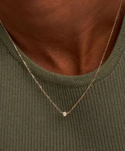 Dinny Hall Necklaces^9ct Gold Created Diamond Jasmine Pendant Necklace