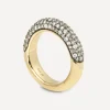 Lucy Delius Rings|Rings^14ct Gold Dark Side of The Moon Ring