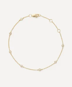 Roxanne First Bracelets|Bracelets^14ct Gold Diamond a Day Bracelet