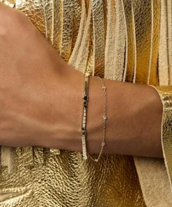 Roxanne First Bracelets|Bracelets^14ct Gold Diamond a Day Bracelet
