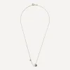 Mizuki Necklaces|Necklaces^14ct Gold Diamond and Pearl Necklace