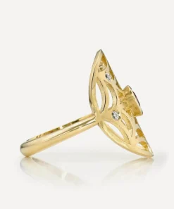 Rachel Quinn Rings|Rings^14ct Gold Diamond and Ruby Web of Love Ring