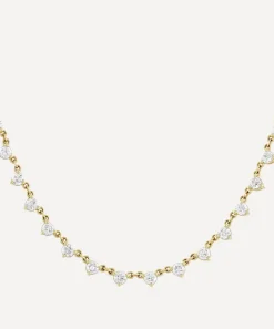 Roxanne First Necklaces^14ct Gold Diamond Cupcake Necklace
