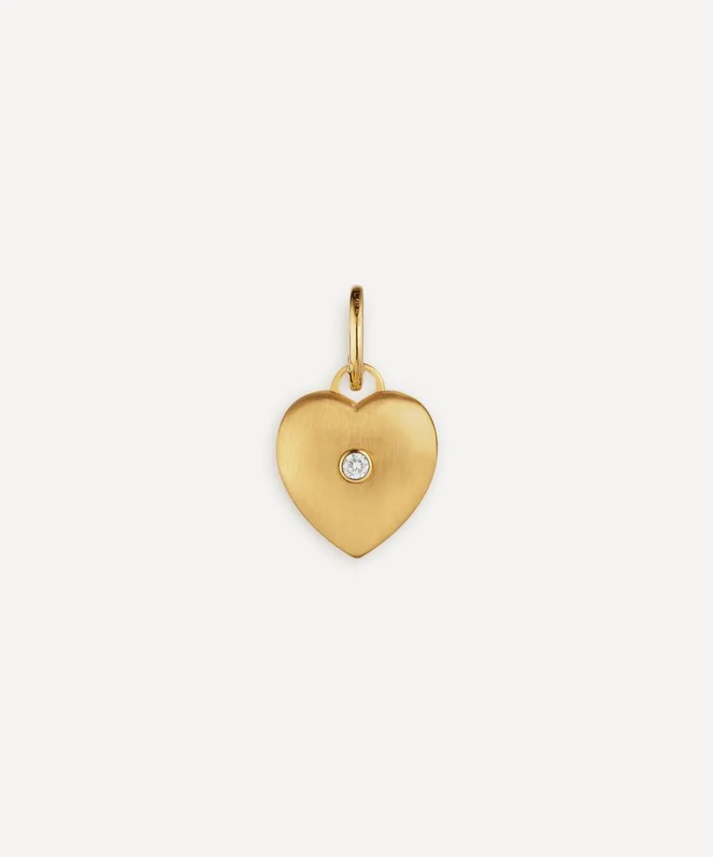 Marie Lichtenberg Charms & Pendants|Charms & Pendants^18ct Gold Diamond Heart Charm