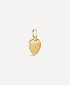 Marie Lichtenberg Charms & Pendants|Charms & Pendants^18ct Gold Diamond Heart Charm