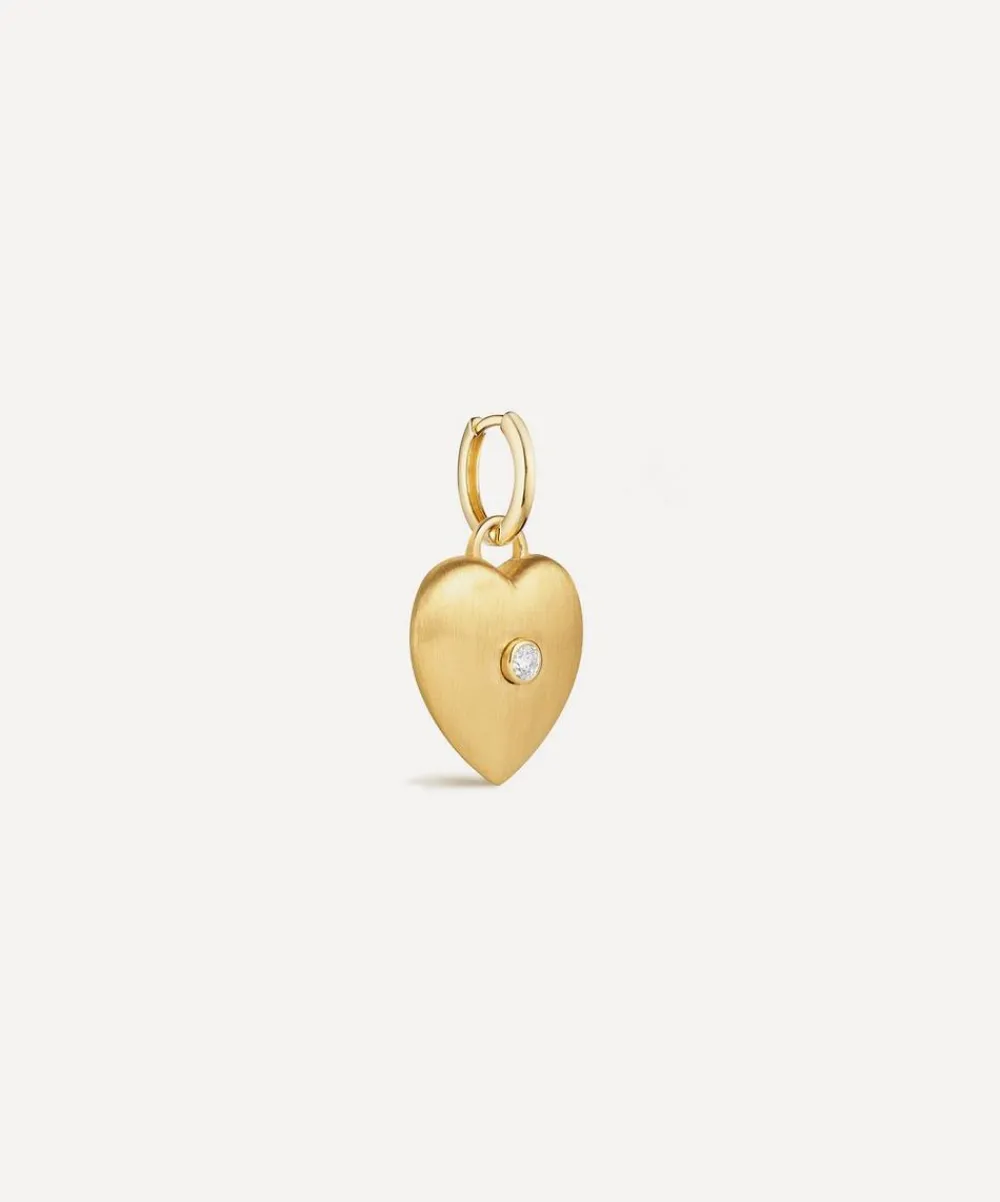 Marie Lichtenberg Charms & Pendants|Charms & Pendants^18ct Gold Diamond Heart Charm