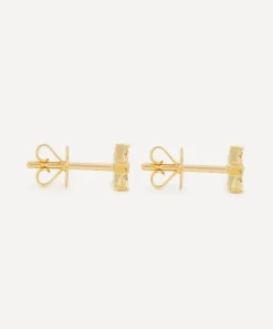 Kojis Earrings|Earrings^18ct Gold Diamond Star Stud Earrings