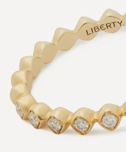 Liberty Rings|Rings^9ct Gold Eclipse Diamond Band Ring