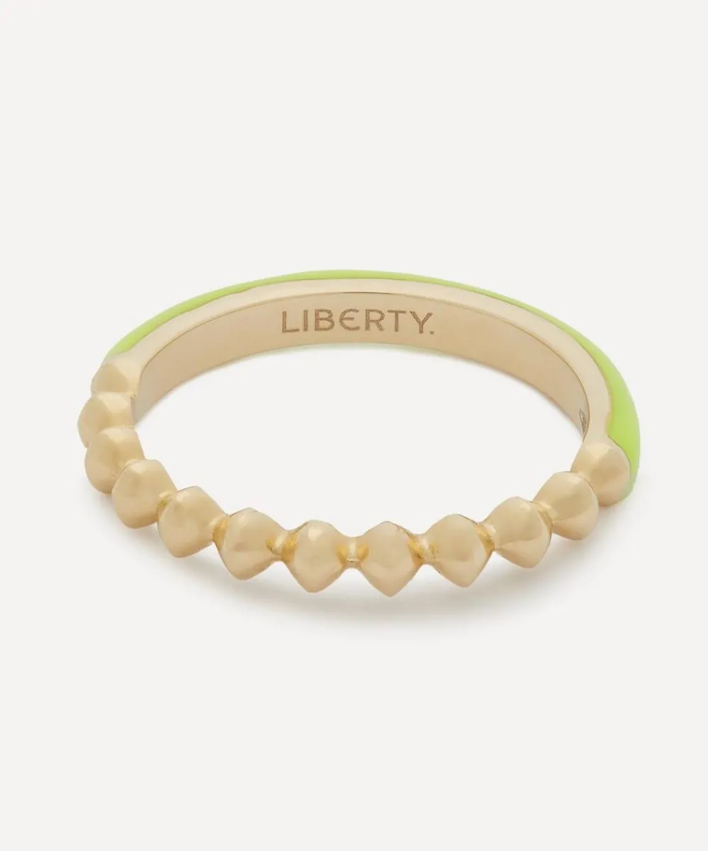 Liberty Rings|Rings^9ct Gold Eclipse Fluo Yellow Band Ring