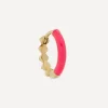 Liberty Earrings|Earrings^9ct Gold Eclipse Mini Creole Enamel Single Hoop Earring
